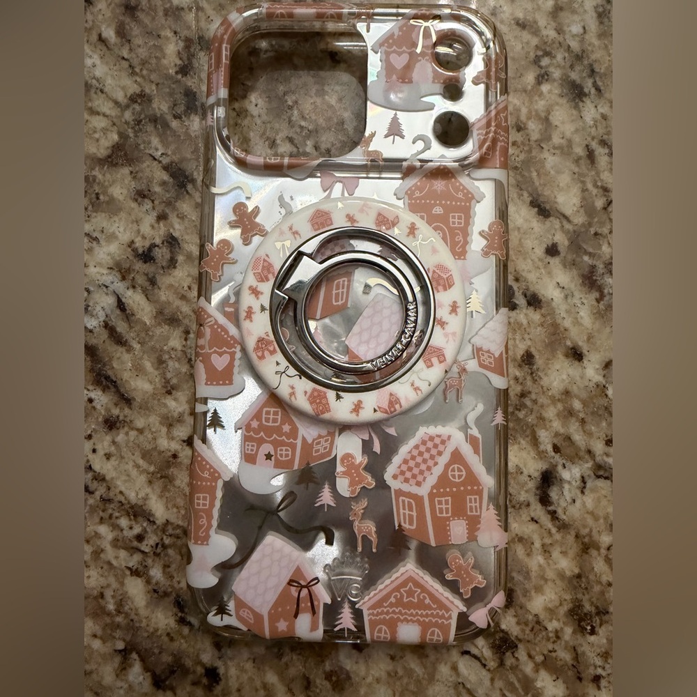 Velvet Caviar Gingerbread Dreams Case with Ring Holder for iPhone 17 Pro Max